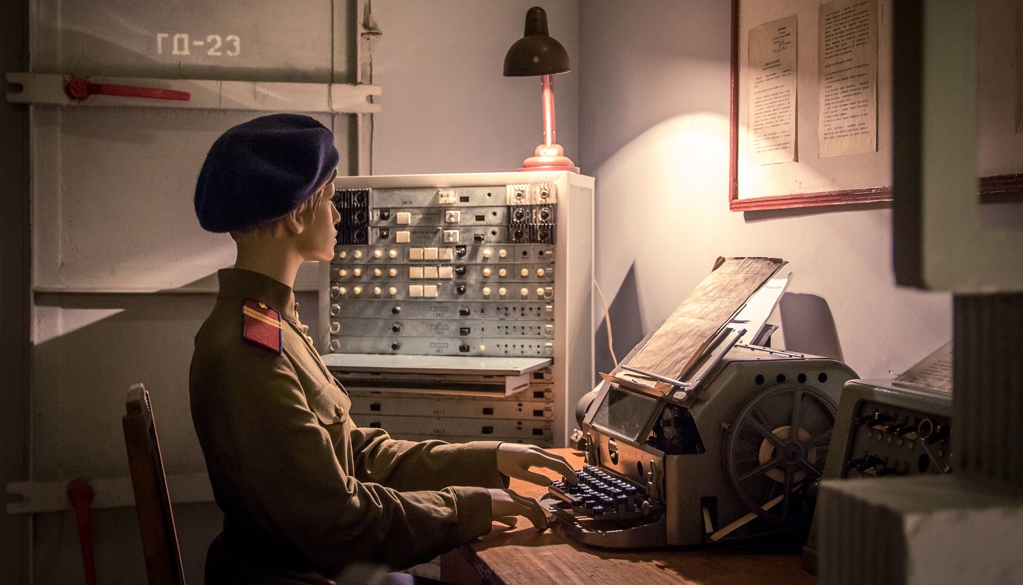 Экспозиция в «Бункере-42»